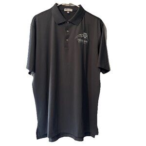 Peter Millar TEXAS A&M Aggies Summer Comfort Polo Shirt Large Gray Basketball